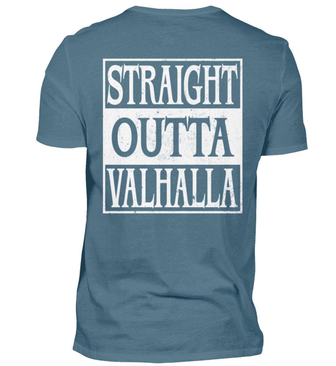 "Straight Outta Valhalla" Wikinger T-Shirt – Für wahre Krieger - Nordic Viking Wear