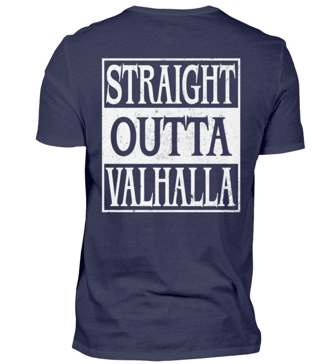 "Straight Outta Valhalla" Wikinger T-Shirt – Für wahre Krieger - Nordic Viking Wear