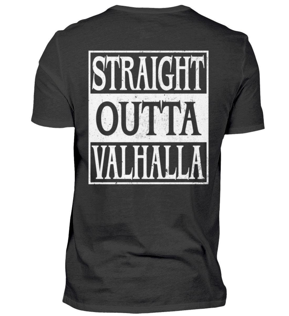 "Straight Outta Valhalla" Wikinger T-Shirt – Für wahre Krieger - Nordic Viking Wear