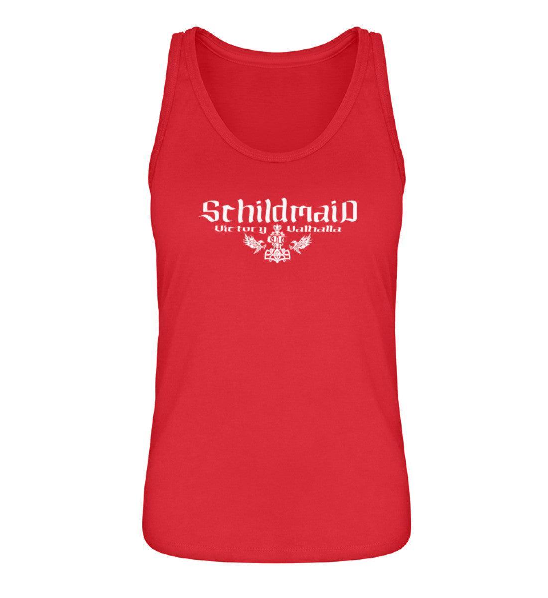 "Schildmaid – Victory or Valhalla" Tank Top: Ehre die Kriegerinnen - Nordic Viking Wear
