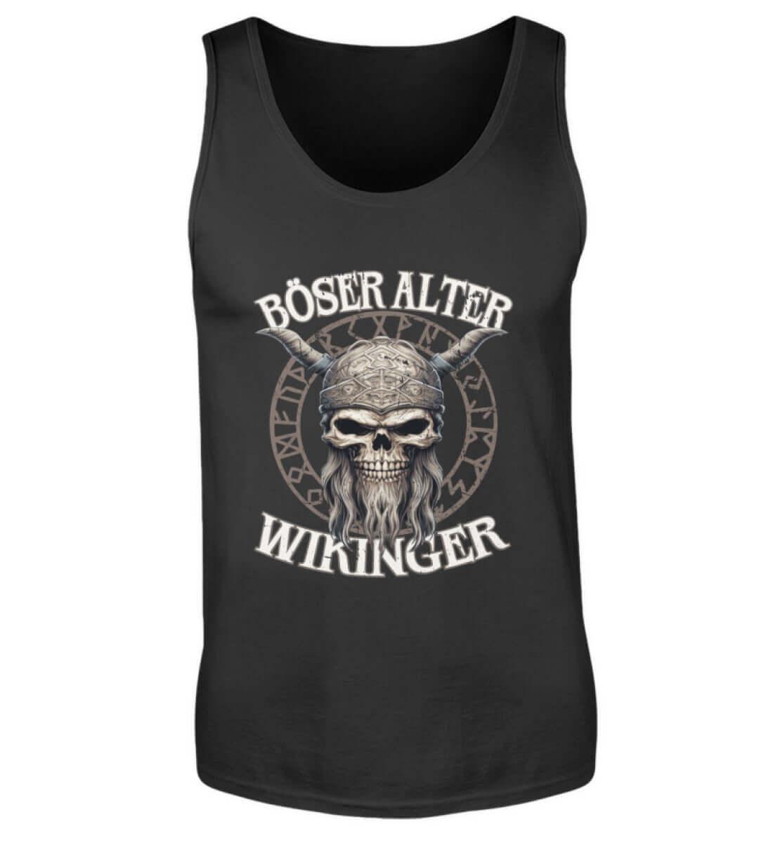 "Böser Alter Wikinger" Tanktop – Humorvolles Design für Nordische Krieger - Nordic Viking Wear
