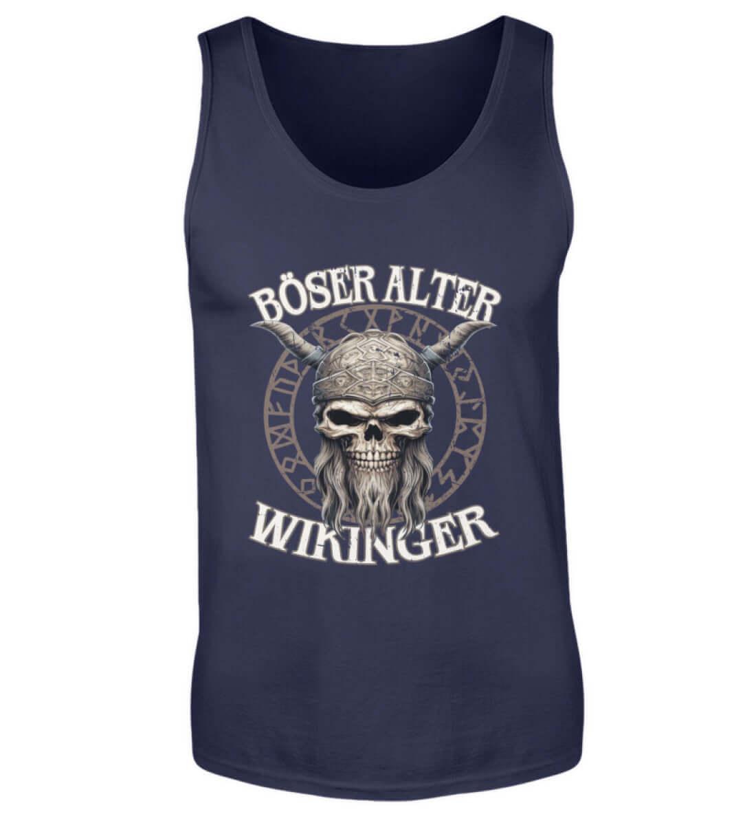 "Böser Alter Wikinger" Tanktop – Humorvolles Design für Nordische Krieger - Nordic Viking Wear