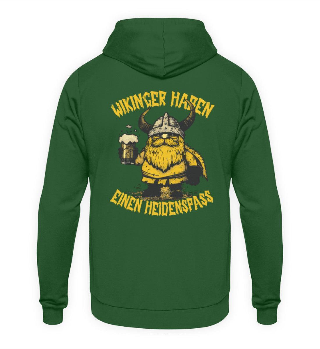 Lustiges Wikinger-Hoodie "Heldenspaß" – Herren Grafiktee mit Biermotiv - Nordic Viking Wear