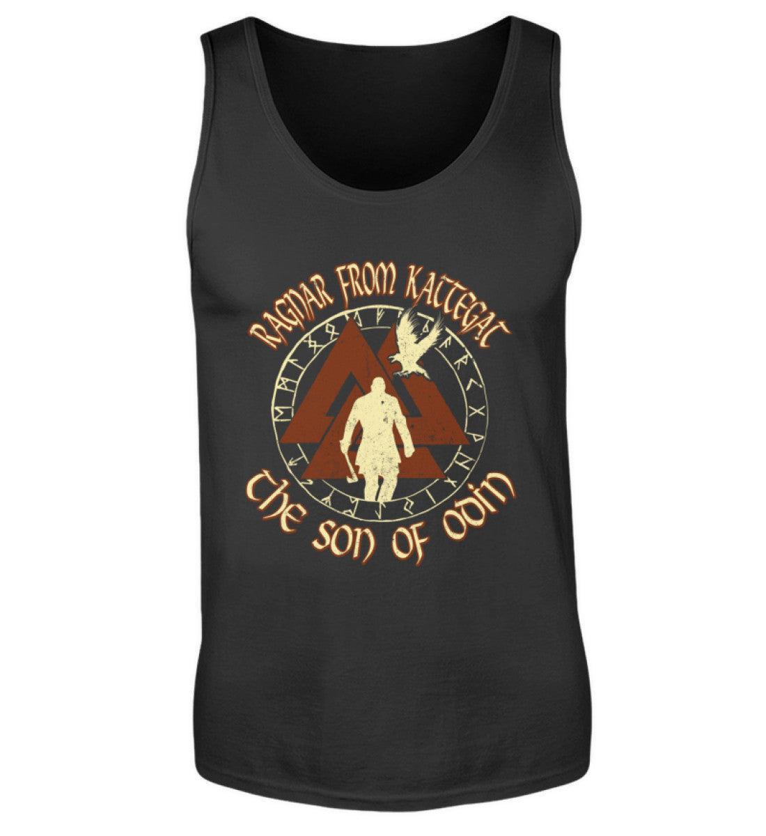 Ragnar Lothbrok Viking Tanktop - Nordic Mythology Warrior Tee - Odin's Son Valhalla Apparel - Nordic Viking Wear