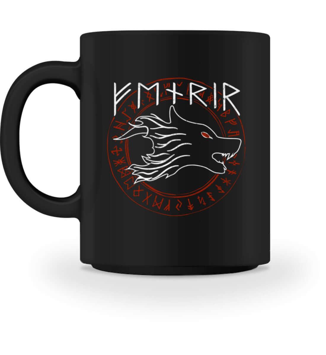 Fenrir Wolf Wikinger-Tasse – Macht und Legende vereint - Nordic Viking Wear