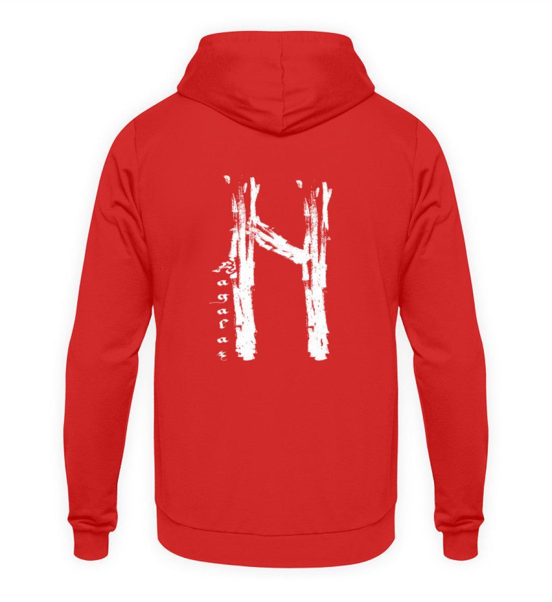 Wikinger Hoodie - Hagalaz Rune - Nordic Viking Wear