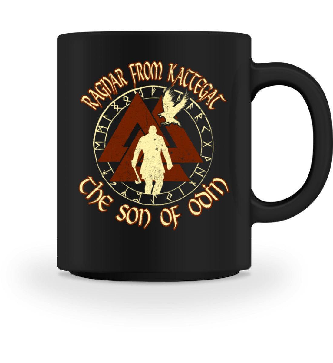 Ragnar From Kattegat The Son Of Odin Valknut Tasse - Tasse - Nordic Viking Wear