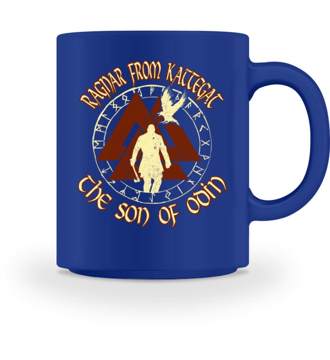 Ragnar From Kattegat The Son Of Odin Valknut Tasse - Tasse - Nordic Viking Wear