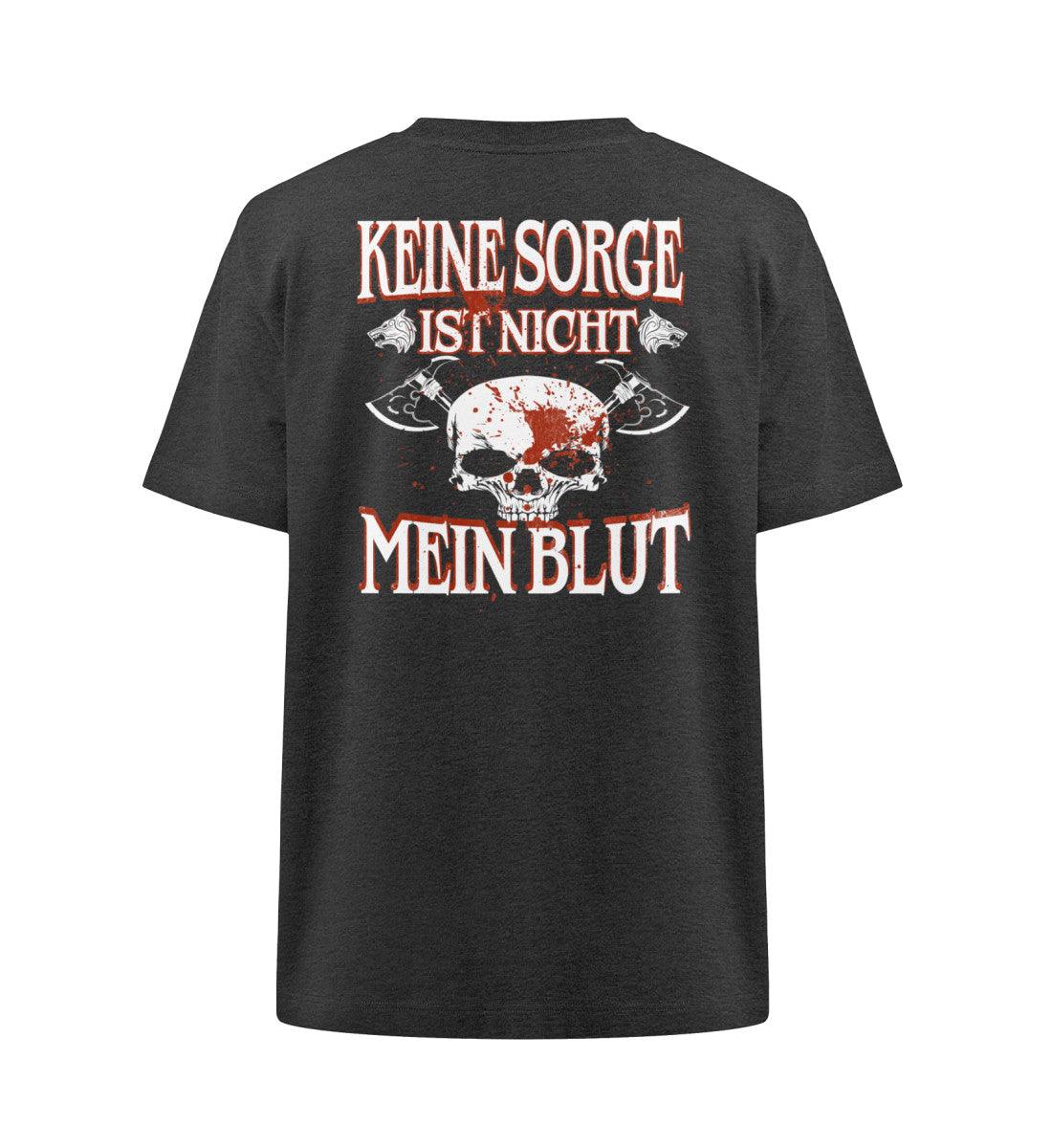 Heavy Oversized Shirt – „Keine Sorge, ist nicht mein Blut“ – Perfekt für Krieger mit Humor! - Nordic Viking Wear