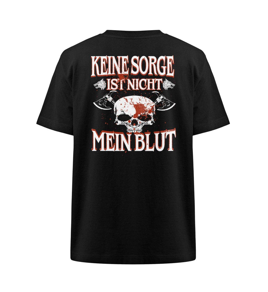 Heavy Oversized Shirt – „Keine Sorge, ist nicht mein Blut“ – Perfekt für Krieger mit Humor! - Nordic Viking Wear