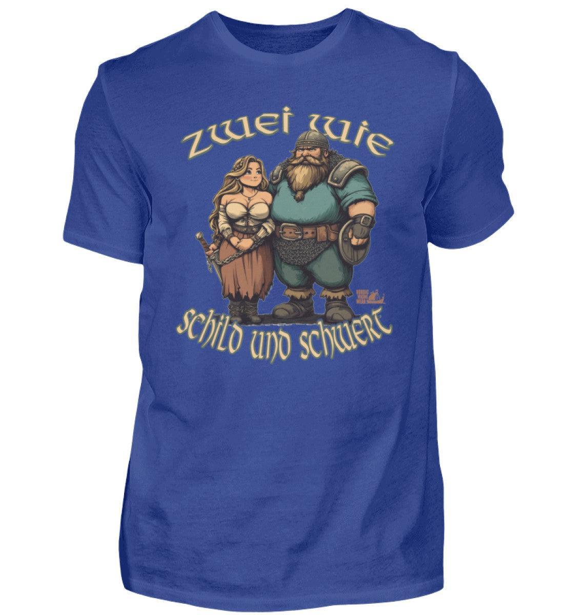 Wikinger Shirt Zwei wie Schild und Schwert - Nordic Viking Wear