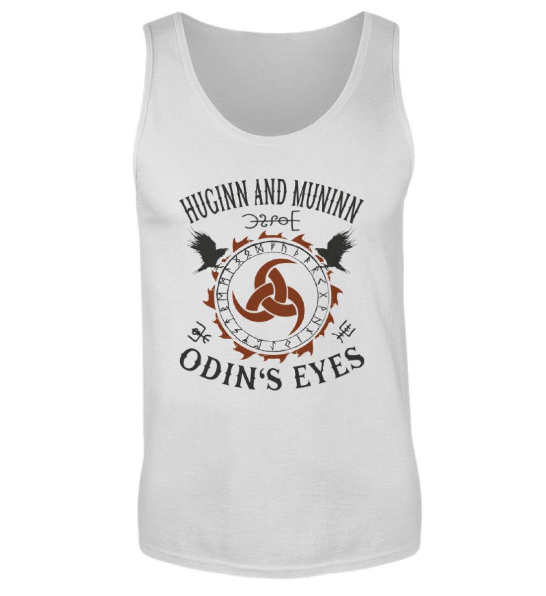 Wikinger Tank Top „Huginn and Muninn – Odin's Eyes“ – Die Wächter des Allvaters - Nordic Viking Wear