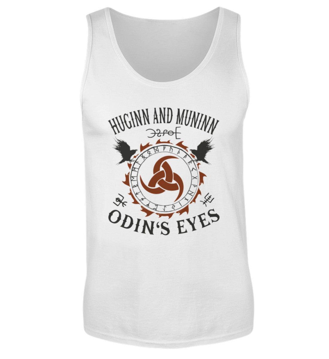 Wikinger Tank Top „Huginn and Muninn – Odin's Eyes“ – Die Wächter des Allvaters - Nordic Viking Wear