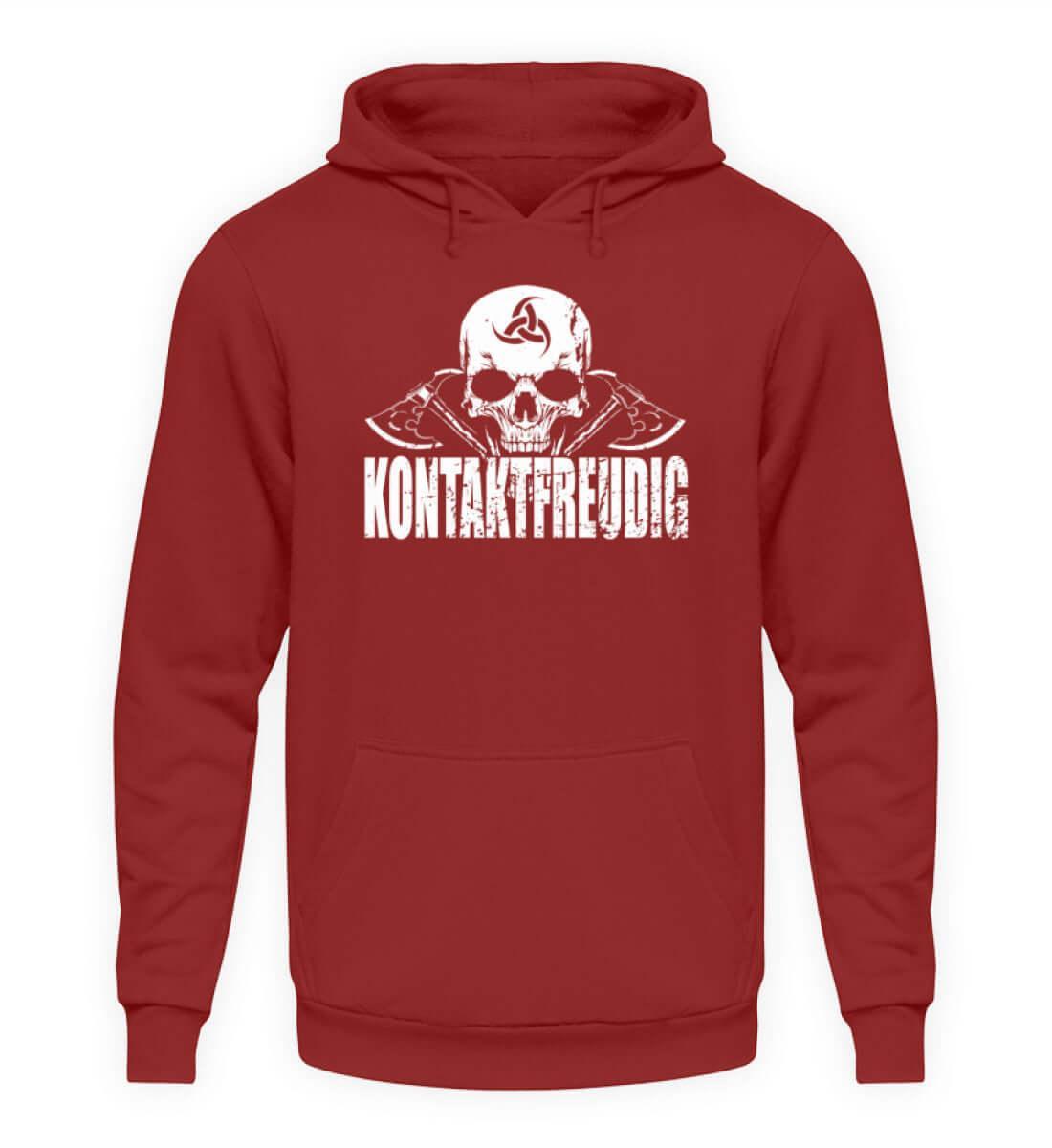 Wikinger Hoodie Kontaktfreudig - Nordic Viking Wear