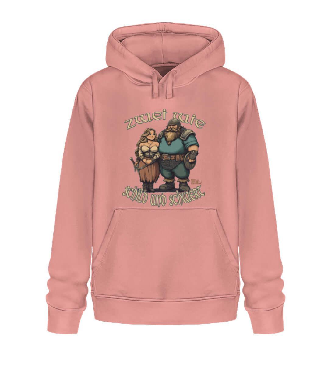 Premium Hoodie Zwei wie Schild und Schwert - Nordic Viking Wear