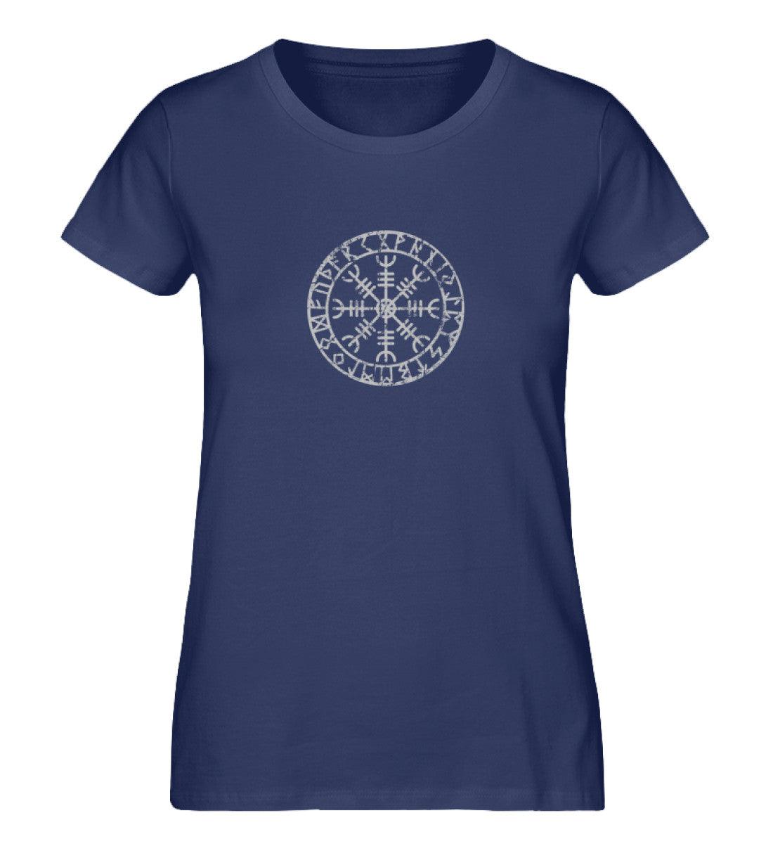 Schildmaiden Expresser Shirt „Helm of Awe T-Shirt – Wikinger Runen Symbol für Schutz und Stärke“ - Nordic Viking Wear