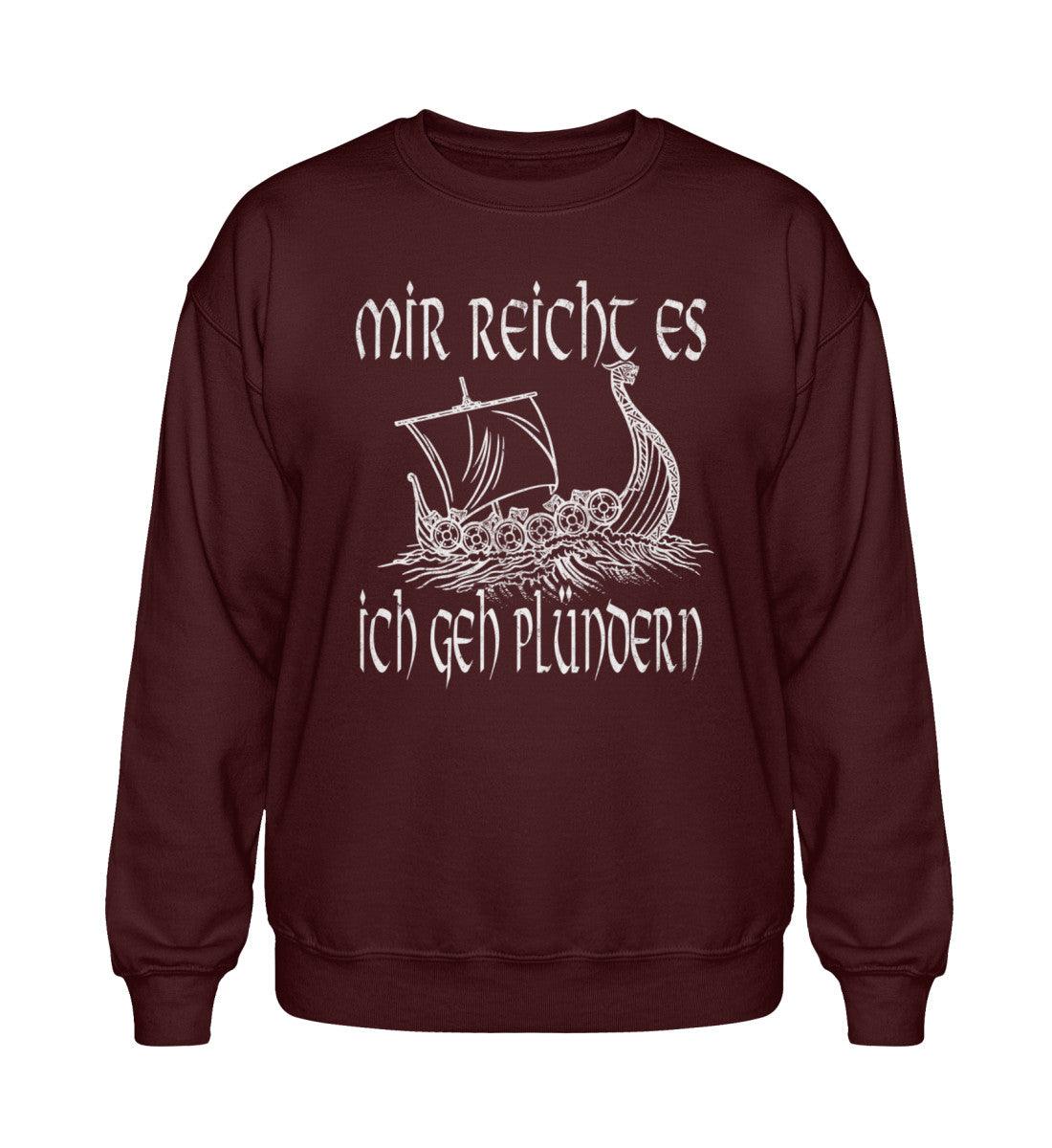 Heavy Blend Wikinger Sweatshirt – "Mir reicht es, ich geh plündern" - Nordic Viking Wear