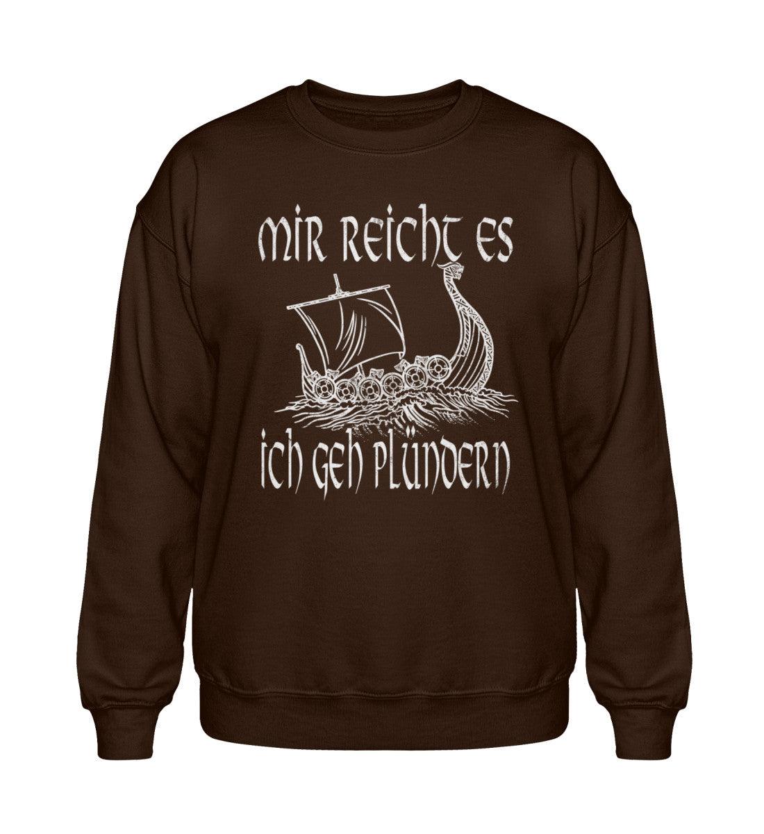 Heavy Blend Wikinger Sweatshirt – "Mir reicht es, ich geh plündern" - Nordic Viking Wear