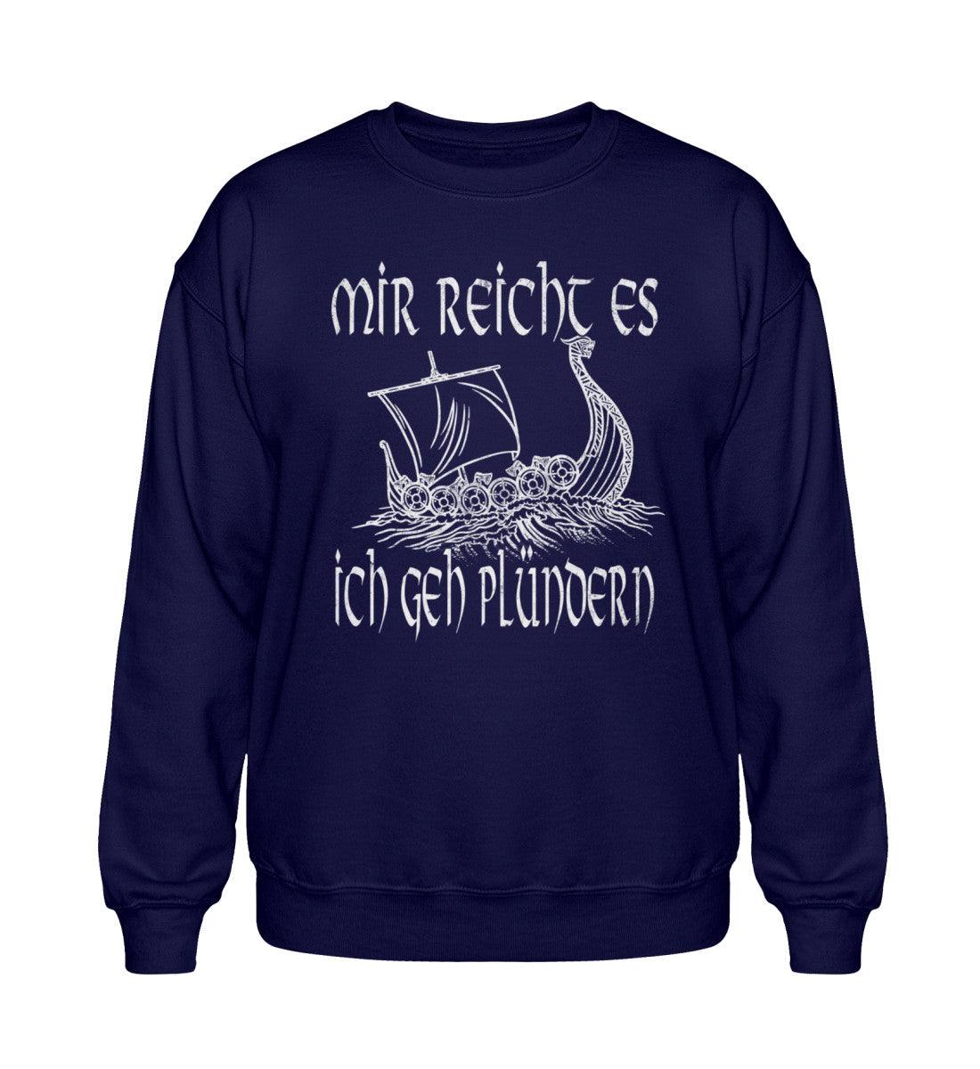 Heavy Blend Wikinger Sweatshirt – "Mir reicht es, ich geh plündern" - Nordic Viking Wear