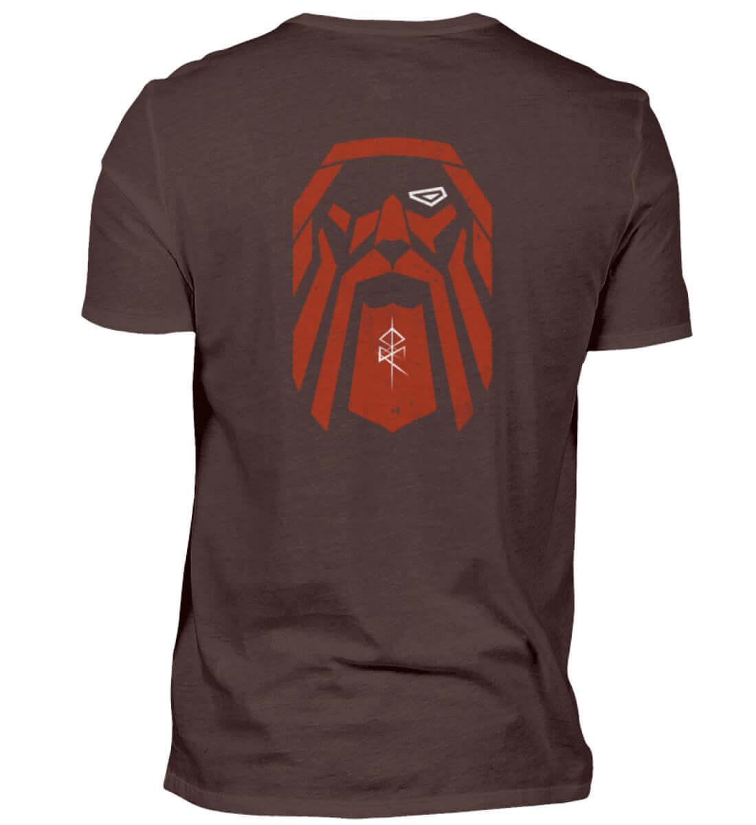 "Odin's Visage" Wikinger-Premiumshirt – Stolz und Macht des Allvaters - Nordic Viking Wear