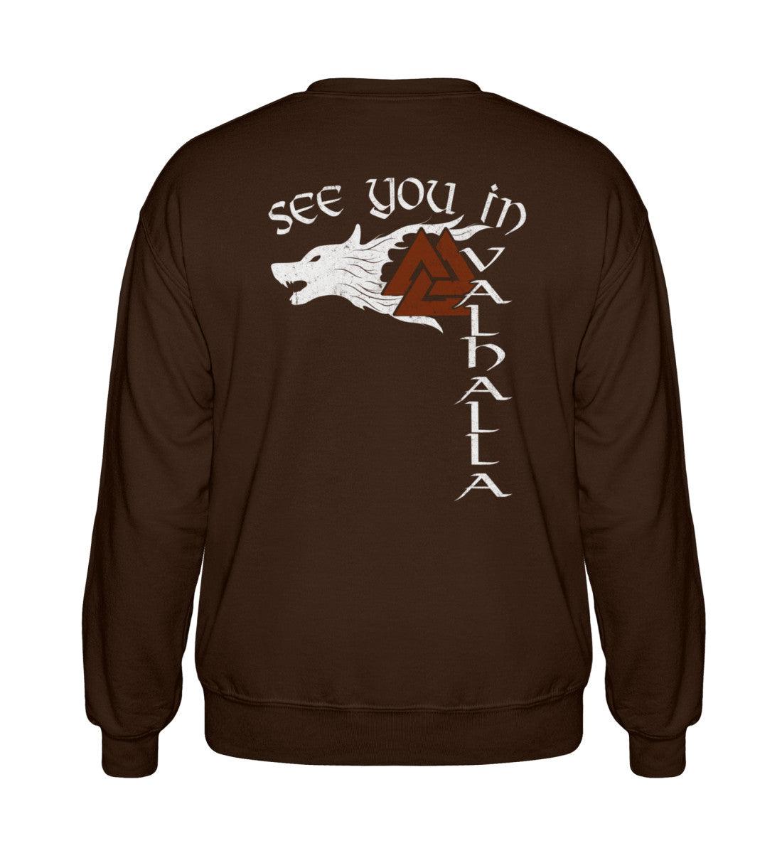 See You in Valhalla – Wikinger Heavy Sweatshirt - Nordic Viking Wear