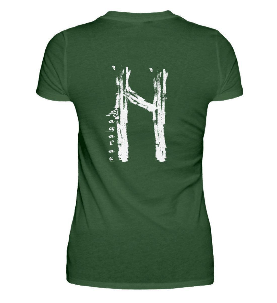 Schildmaiden Premiumshirt - Hagalaz Rune - Nordic Viking Wear