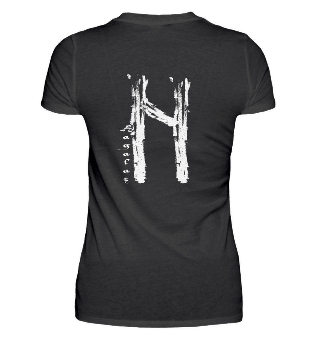 Schildmaiden Premiumshirt - Hagalaz Rune - Nordic Viking Wear