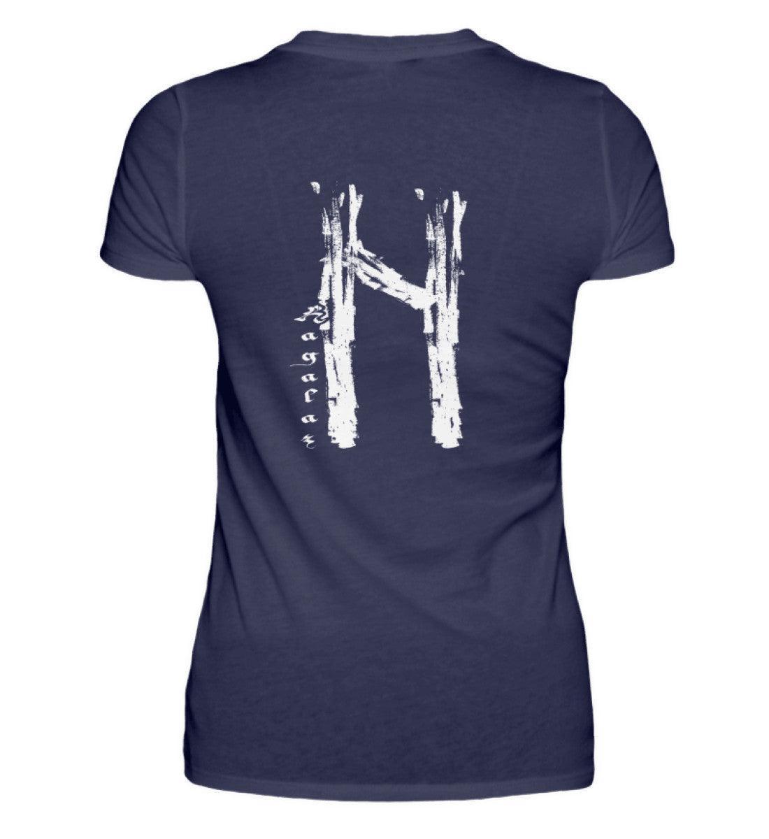 Schildmaiden Premiumshirt - Hagalaz Rune - Nordic Viking Wear