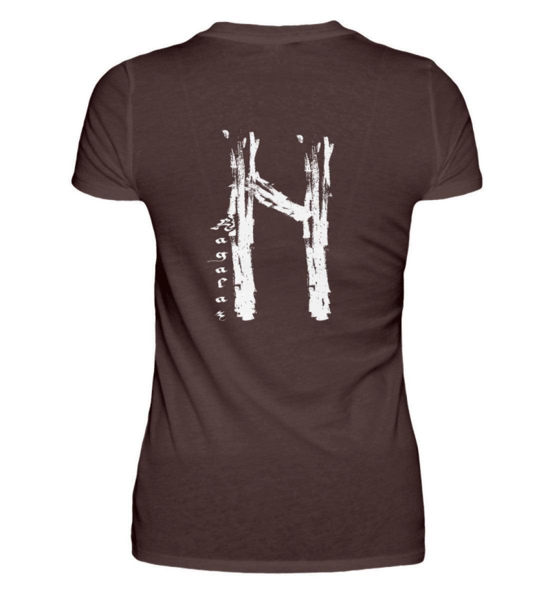 Schildmaiden Premiumshirt - Hagalaz Rune - Nordic Viking Wear