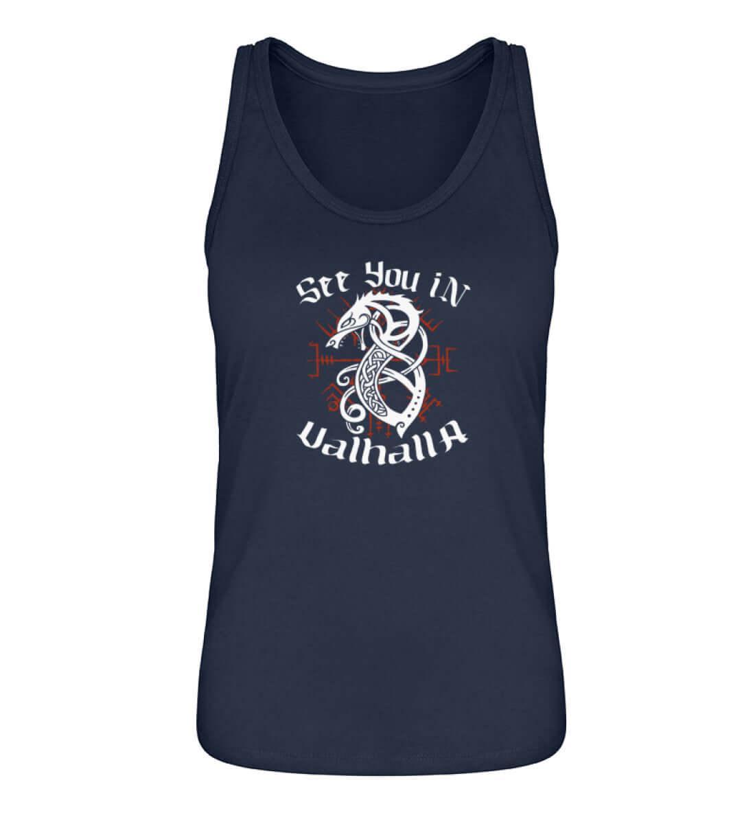"Fenrir’s Oath" Schildmaiden-Tanktop – "See You in Valhalla" - Nordic Viking Wear