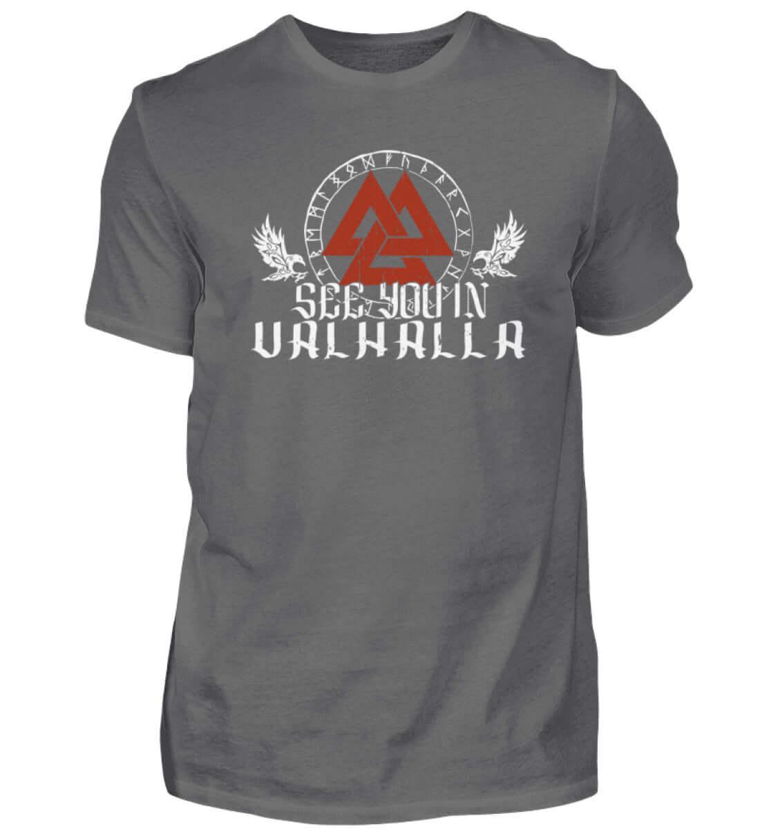 "See You In Valhalla" Wikinger-Premiumshirt – Ehre die Ahnen mit Stil - Nordic Viking Wear