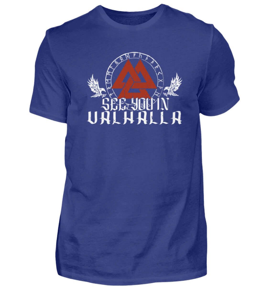 "See You In Valhalla" Wikinger-Premiumshirt – Ehre die Ahnen mit Stil - Nordic Viking Wear