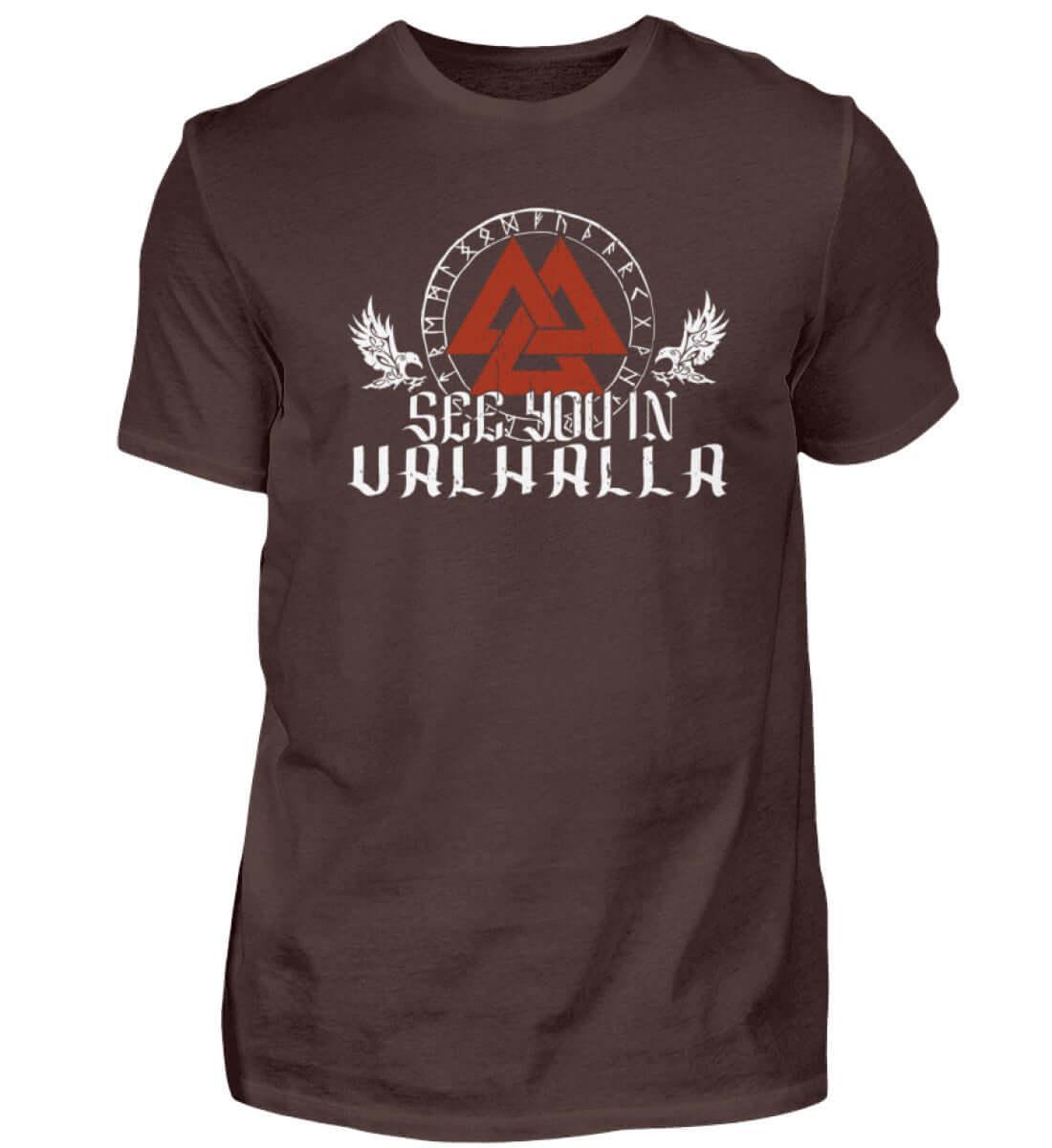 "See You In Valhalla" Wikinger-Premiumshirt – Ehre die Ahnen mit Stil - Nordic Viking Wear