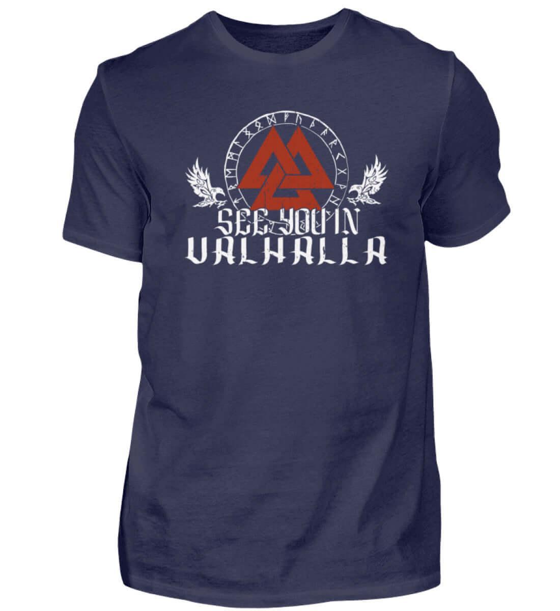 "See You In Valhalla" Wikinger-Premiumshirt – Ehre die Ahnen mit Stil - Nordic Viking Wear