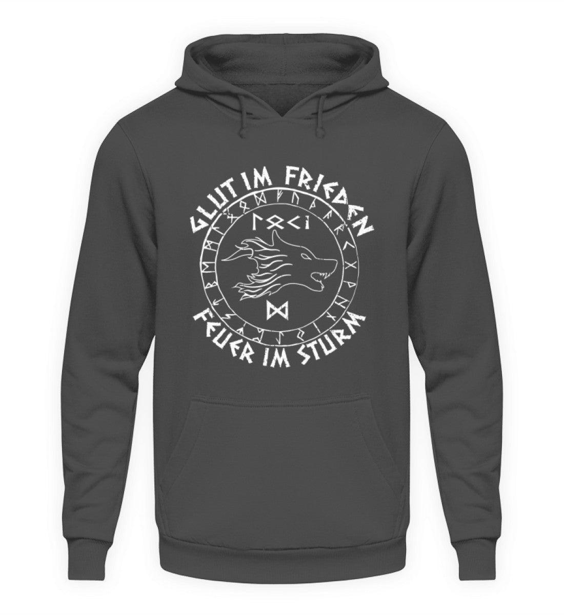 Wikinger Hoodie"Loki's Erbe" – Kraft und List im nordischen Design - Nordic Viking Wear