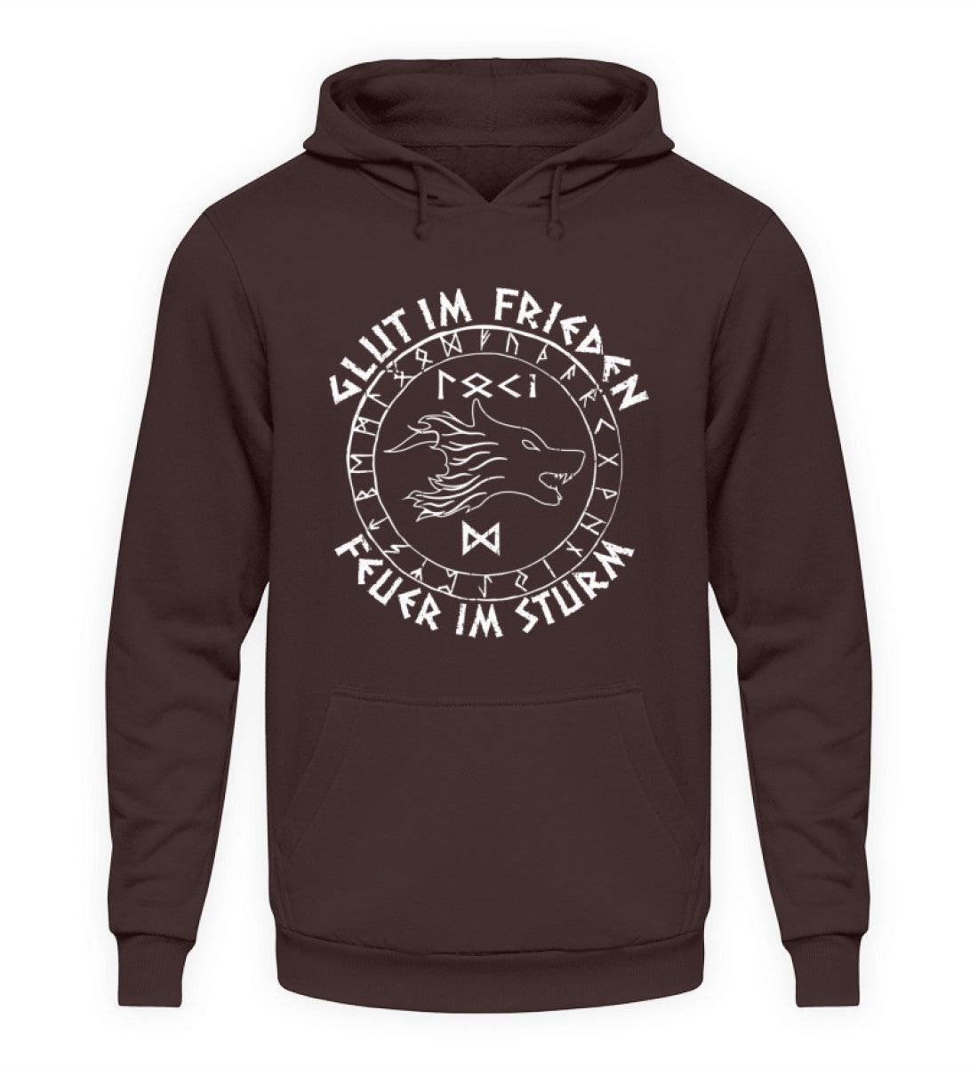 Wikinger Hoodie"Loki's Erbe" – Kraft und List im nordischen Design - Nordic Viking Wear