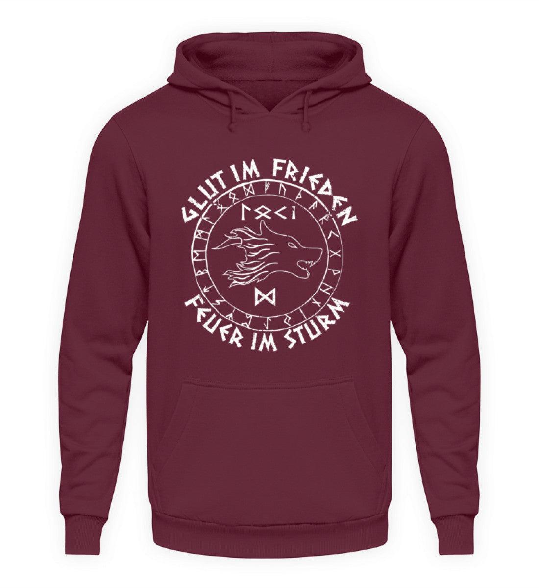 Wikinger Hoodie"Loki's Erbe" – Kraft und List im nordischen Design - Nordic Viking Wear