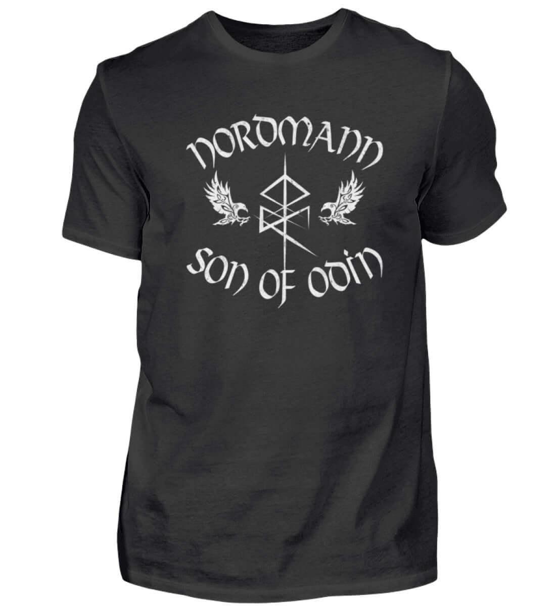 Wikinger Premiumshirt 'Nordmann - Son of Odin' – Ehre und Stolz der nordischen Krieger - Nordic Viking Wear