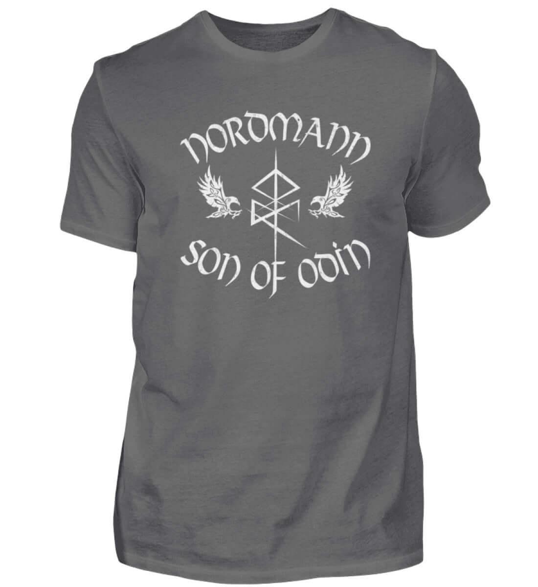 Wikinger Premiumshirt 'Nordmann - Son of Odin' – Ehre und Stolz der nordischen Krieger - Nordic Viking Wear