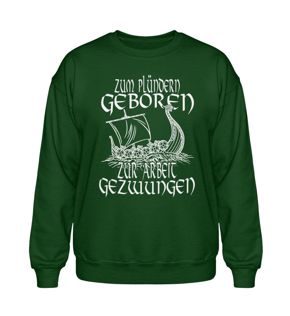 Heavy Blend Wikinger Sweatshirt – Zum Plündern geboren, zur Arbeit gezwungen. - Nordic Viking Wear