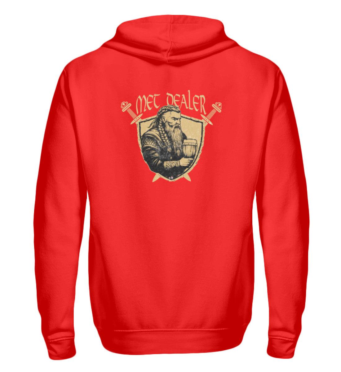 🍺 Wikinger Zipp-Hoodie "Met Dealer" – Perfekt für echte Nordmänner! ⚔ - Nordic Viking Wear