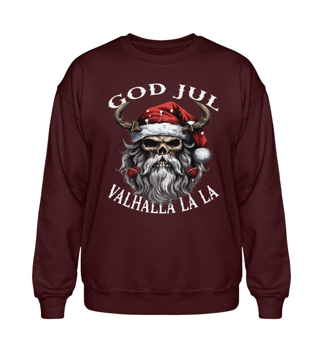 God Jul – Wikinger Weihnachts- Heavy Sweatshirt | Valhalla La La La - Nordic Viking Wear