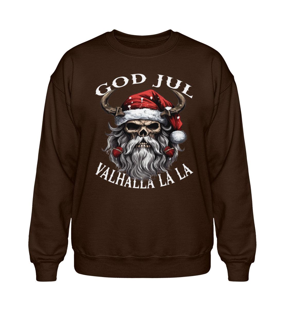 God Jul – Wikinger Weihnachts- Heavy Sweatshirt | Valhalla La La La - Nordic Viking Wear