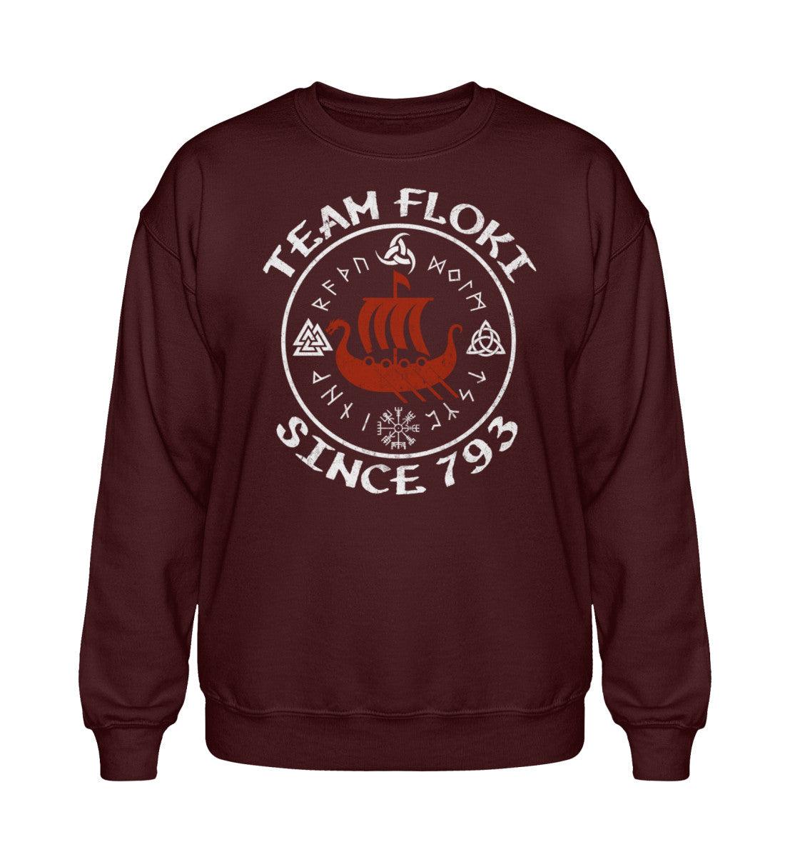 Team Floki – Since 793 | Wikinger Heavy Sweatshirt für echte Seefahrer! - Nordic Viking Wear