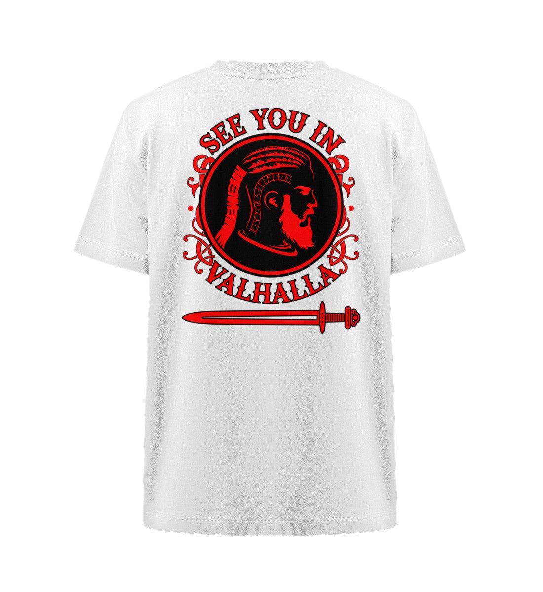 Wikinger Heavy Oversized Shirt - "See You In Valhalla" - Nordic Viking Wear