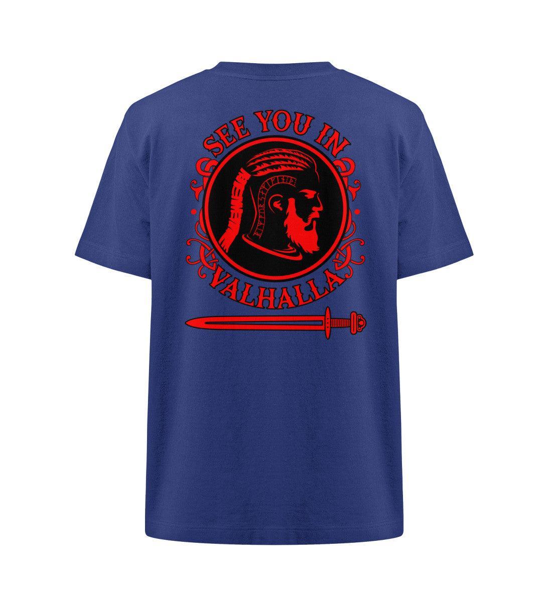 Wikinger Heavy Oversized Shirt - "See You In Valhalla" - Nordic Viking Wear