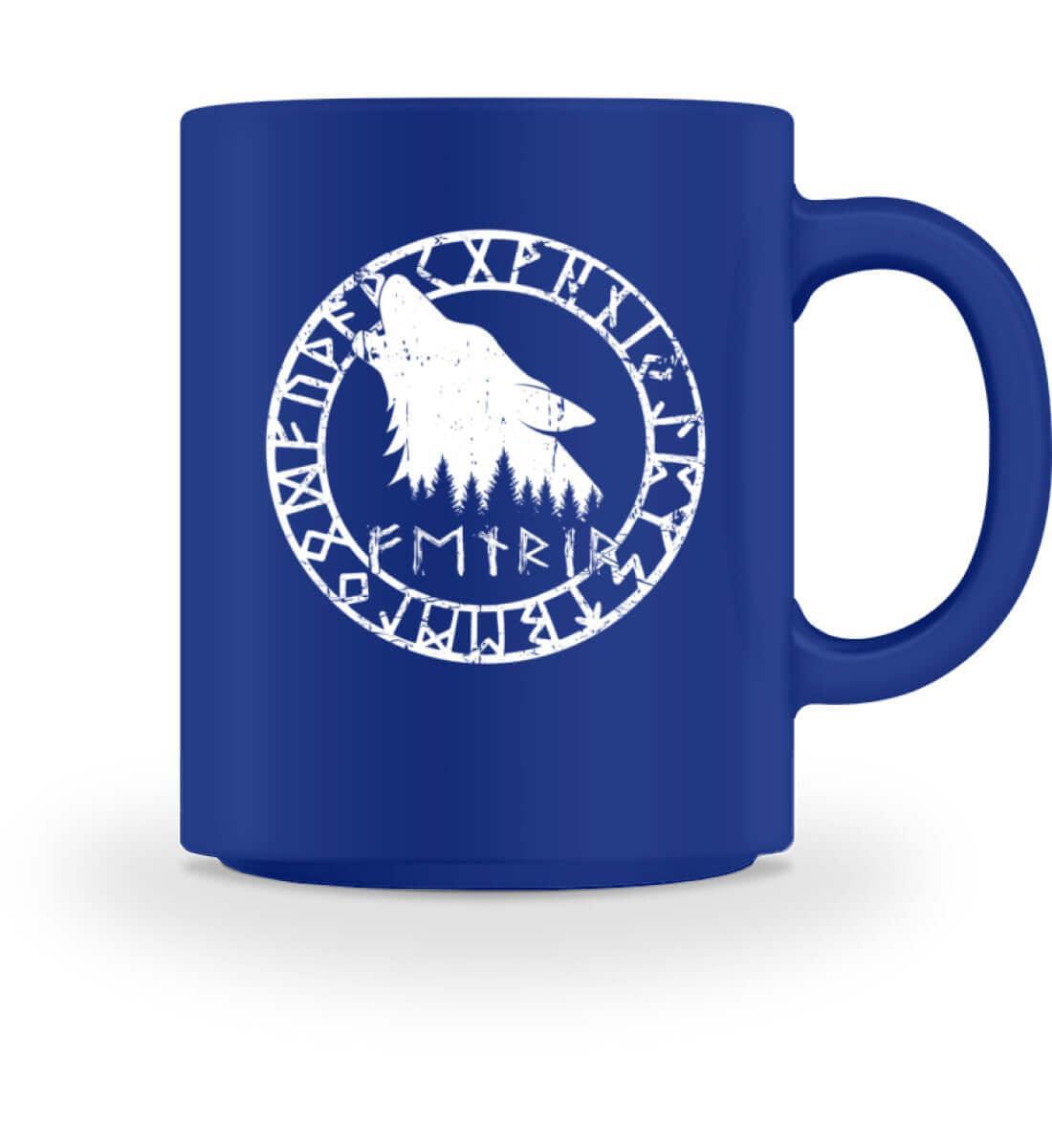 Fenrir Runenkreis Tasse – Trinke wie ein Wikinger - Nordic Viking Wear