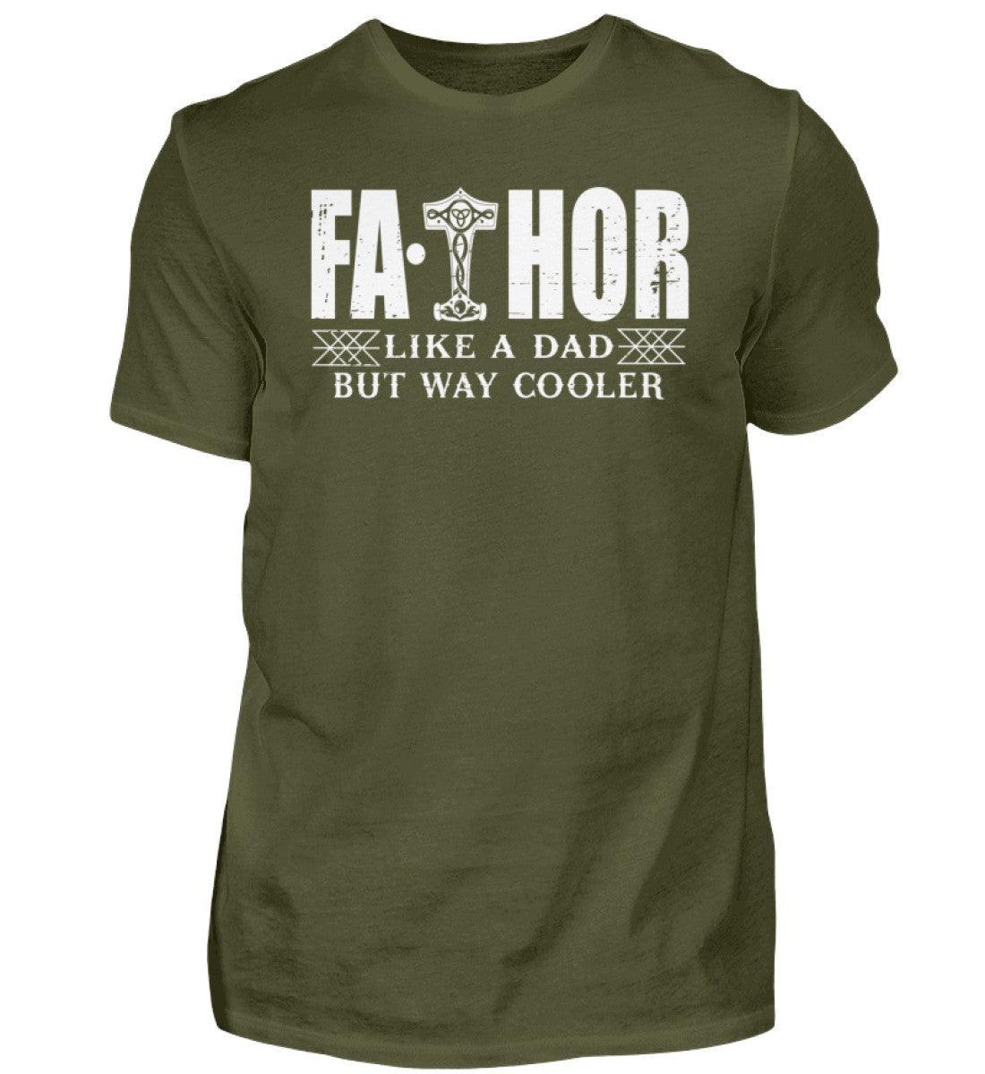 Wikinger-Shirt "Fa-Thor: Cooler als jeder Dad" - Nordic Viking Wear