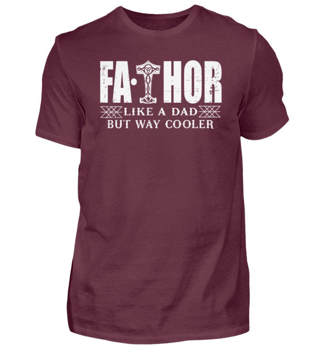 Wikinger-Shirt "Fa-Thor: Cooler als jeder Dad" - Nordic Viking Wear
