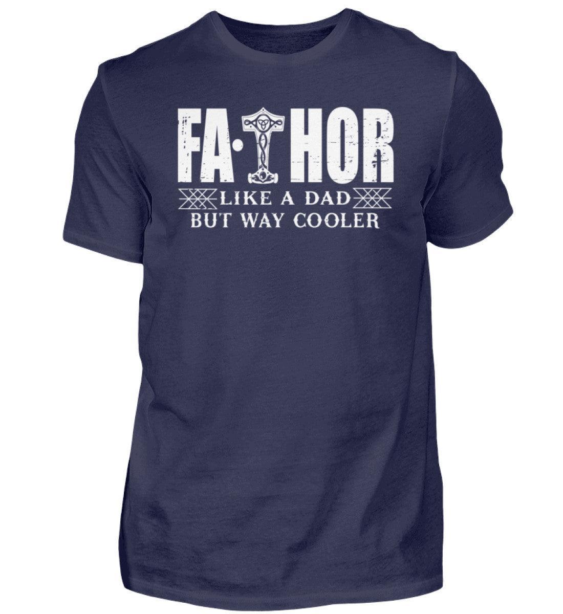 Wikinger-Shirt "Fa-Thor: Cooler als jeder Dad" - Nordic Viking Wear